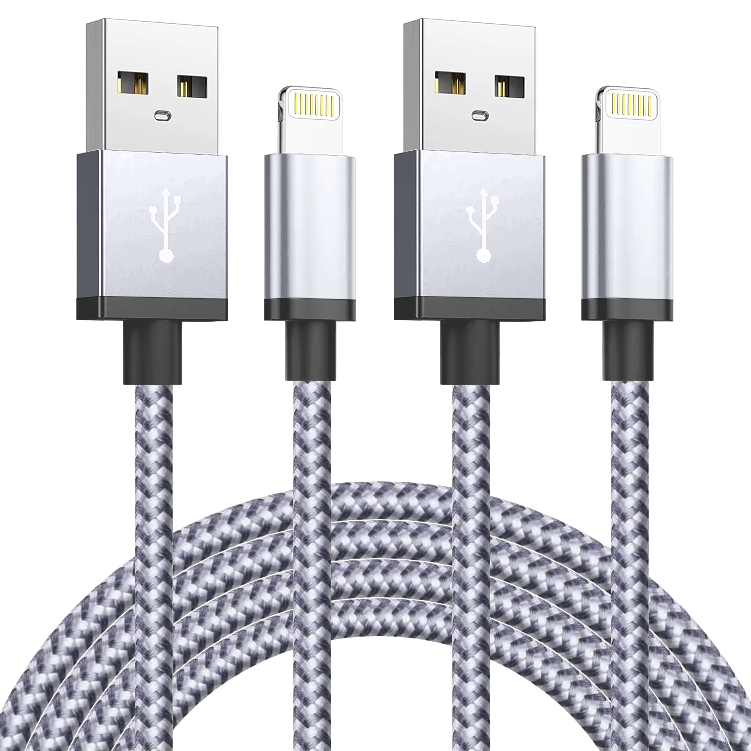 כבל טעינה מהירה USB עבור iPhone 14 13 12 11 Xs Max Xr X 8 7 6 Plus iPad מקורי טלפון נייד כבל נ