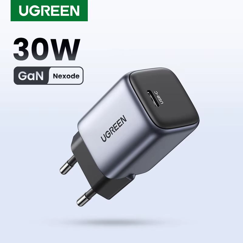 Gan ugen 30w מטען מהיר עבור iPhone 15 14 13 pd3.0 מטען עבור ipad pro samsung xiaomi סוג c מטען טלפו
