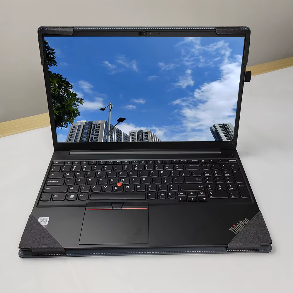 Waelshop אלקטרוניקה מכסה מחשב נייד עבור Lenovo ThinkPad E15 Gen 4 3 2 Series 15.6 אינץ '2023 עור PU חדש תיק הגנה ני